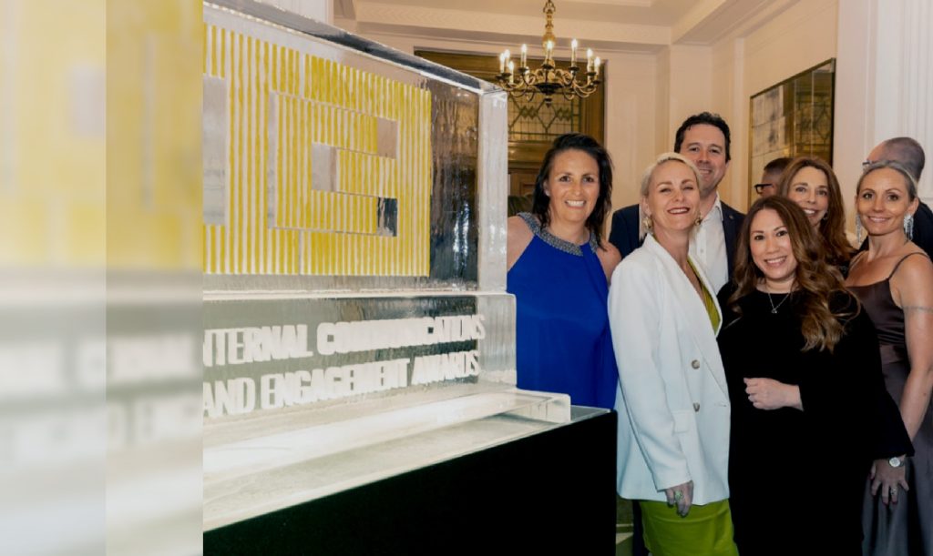 Succes vieren: Intern communicatieteam schittert bij ICE-awards