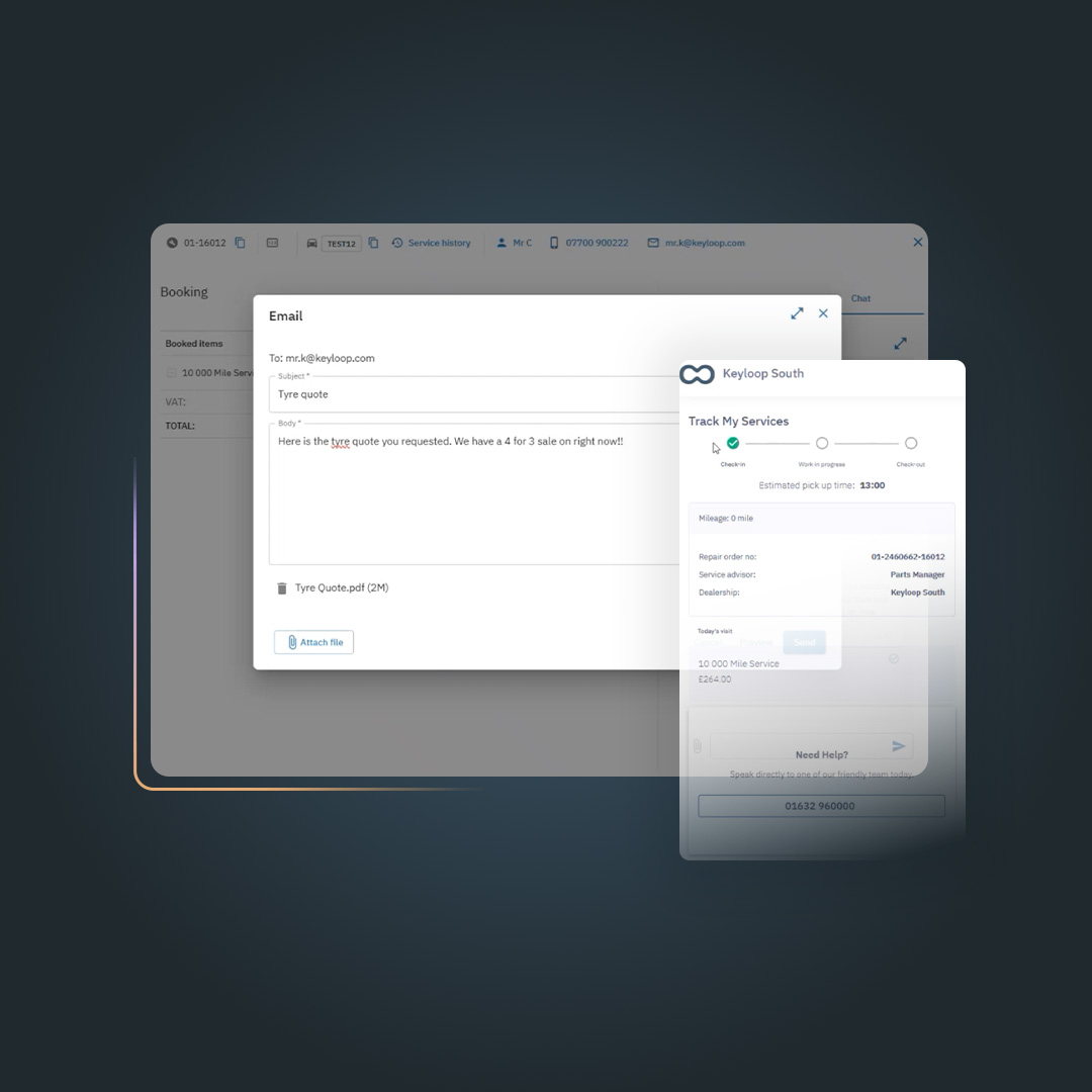 Aftersales consumer engagement 
